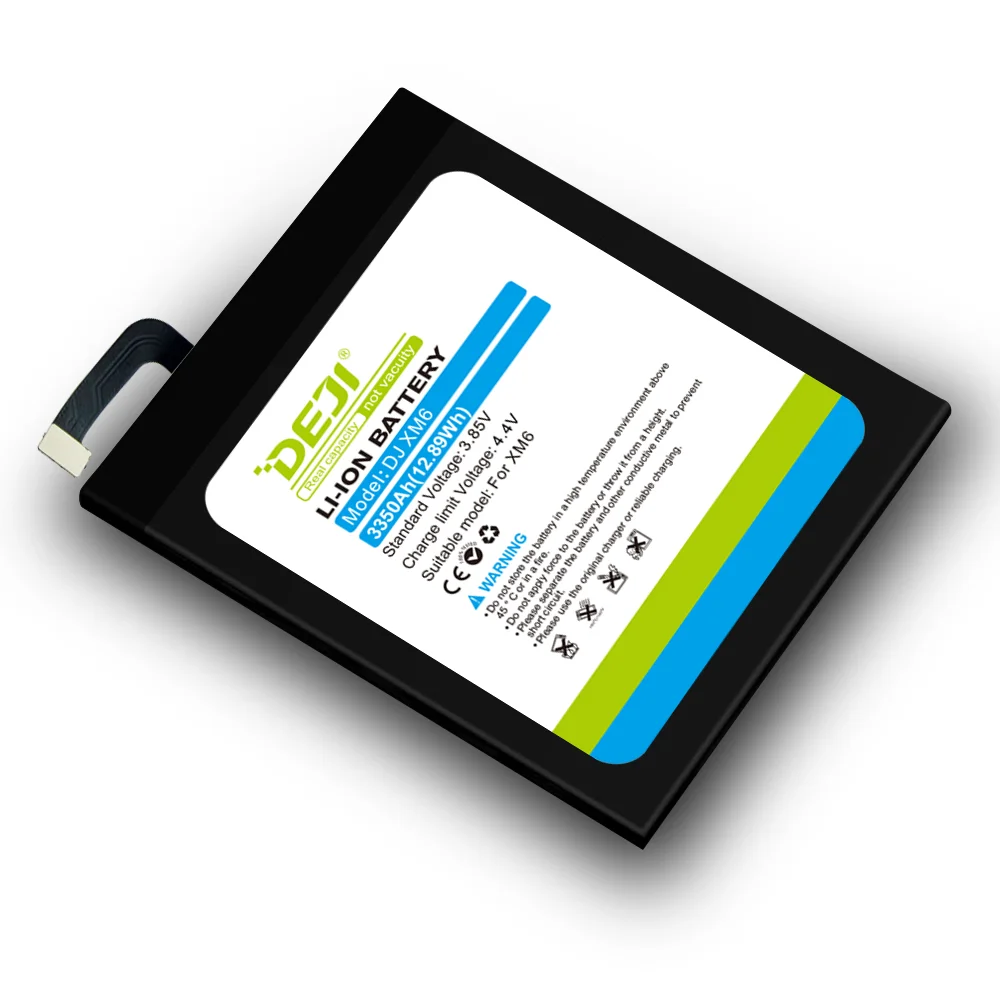 Smartphone Battery Gb T18287-2000 3.7v Li-ion Rechargeable Li-ion Batteries For Xiaomi Mi 6 Mi6 3350mah
