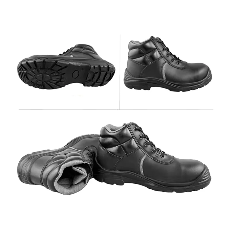 New Product Customization S3 Boots mining Industrial Desert Anti-Smashing Anti-Stab Safety Shoes  For Man With PU Shoes