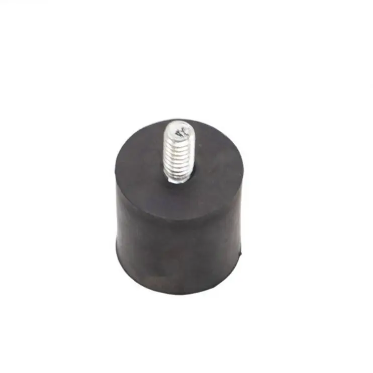 Custom Cylindrical Mount Vibration Proof Isolator Shock Absorber Neoprene Bonded Metal Rubber Feet Mounts Part