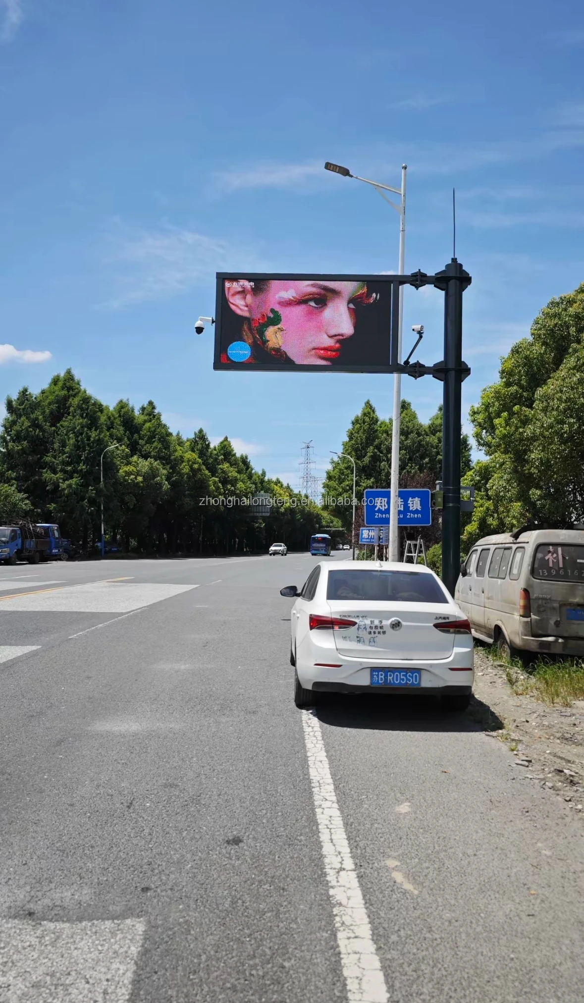 P6 Outdoor 2024 Led Displays Video Cabinet Size 960mm*960mm Led Sign Billboard for Business Restaurant Shenzhen Led Screens