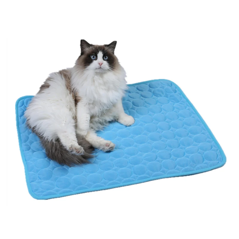 
Summer Hot Selling Pet Bed Washable Pet Ice Mat High Quality Dog Cooling Mat 