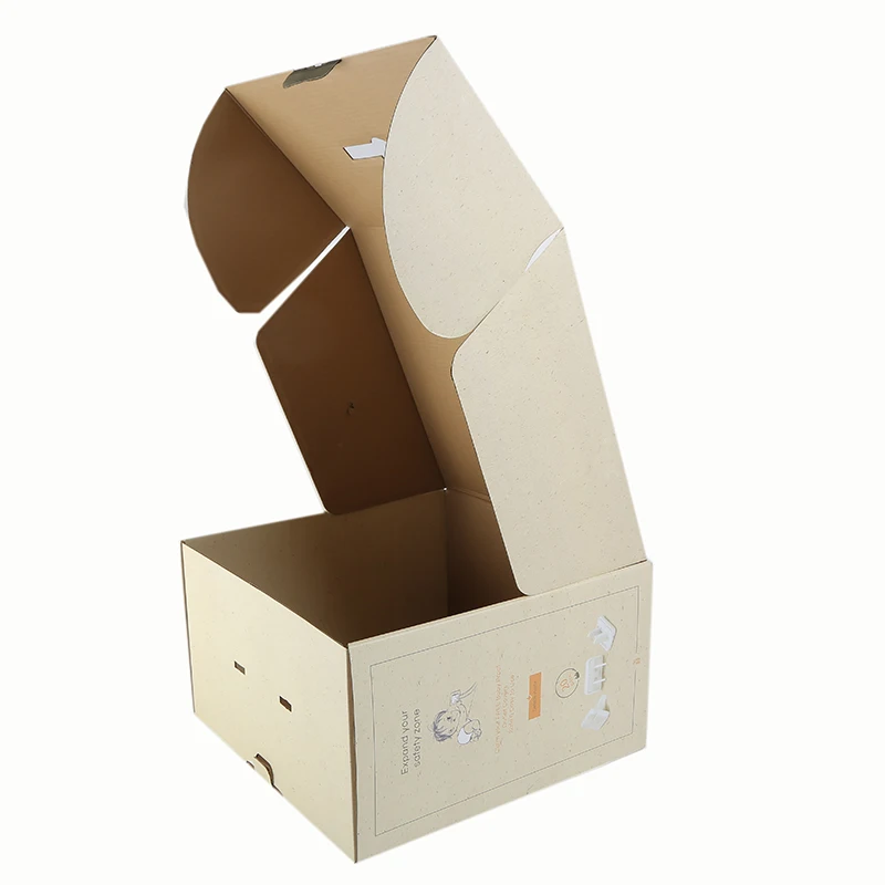 Luxury New Mom Brand Printing Colorful Subscription Folding Corrugated Paper Delivery Mailing Baby Boxes