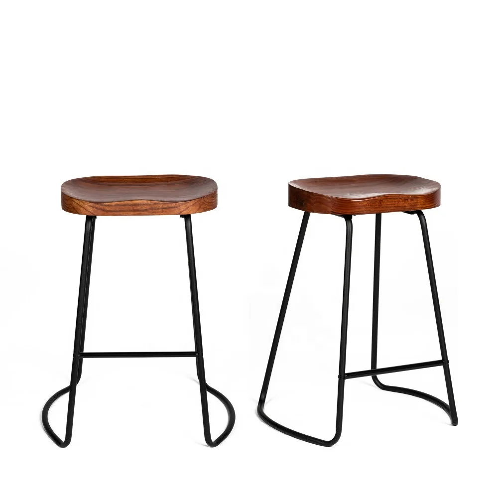 Kitchen Use Classic Iron Wire Base Bar Stool Vintage Retro Barstools Industrial Bar Stool Cafe Furniture