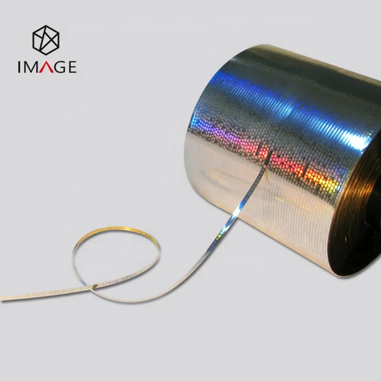 2mm Bopp Tobacco Packaging Hologram Tear Tape with Your Logos & Texts