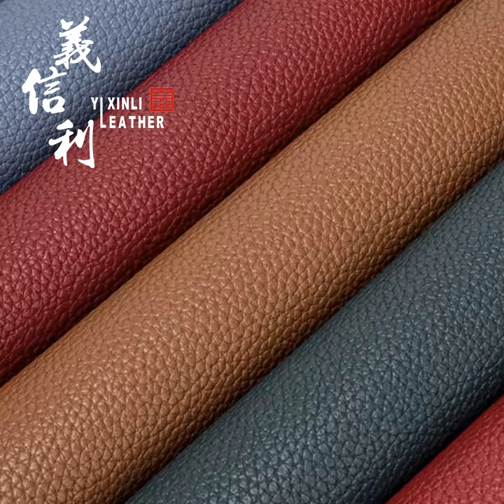 New PopularPULychee LeatherSoft-Touch Raw Material for Leather Products and Bagswith Multiple Colors and Patterns Customization