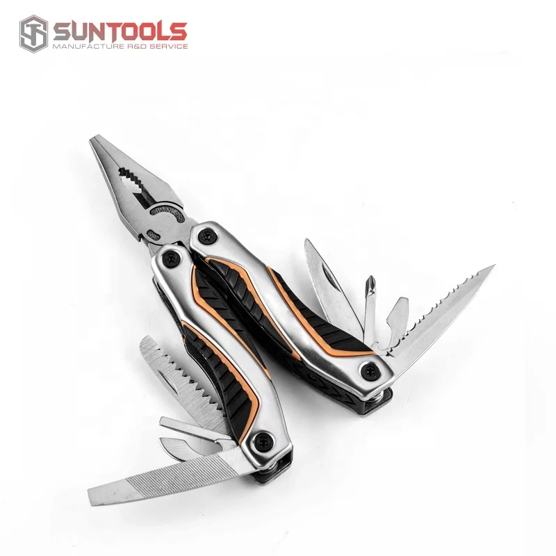 Multifunctional stainless steel pliers hand tools portable tool pocket folding knife Multitool outdoor plier