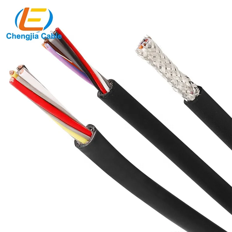 LM-FP Super high speed linear motor drag chain cable TPU bendable with shielded cable LINEAR BRAKE CABLE