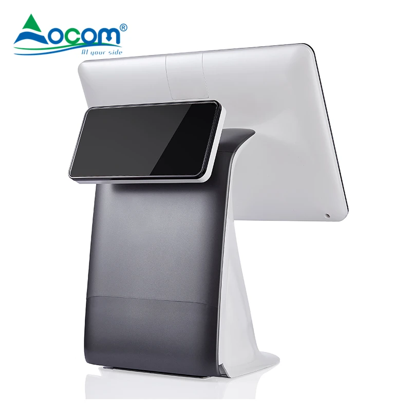 POS-G15 Pos Systems All in One Touch Screen with Thermal Printer for Restaurant