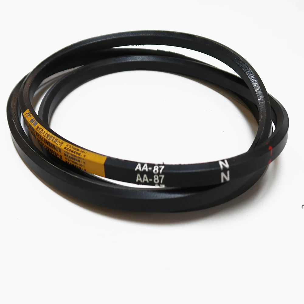 Double side rubber V belt HAA HBB use in Lawn mower mechanical type AA87 with lower price