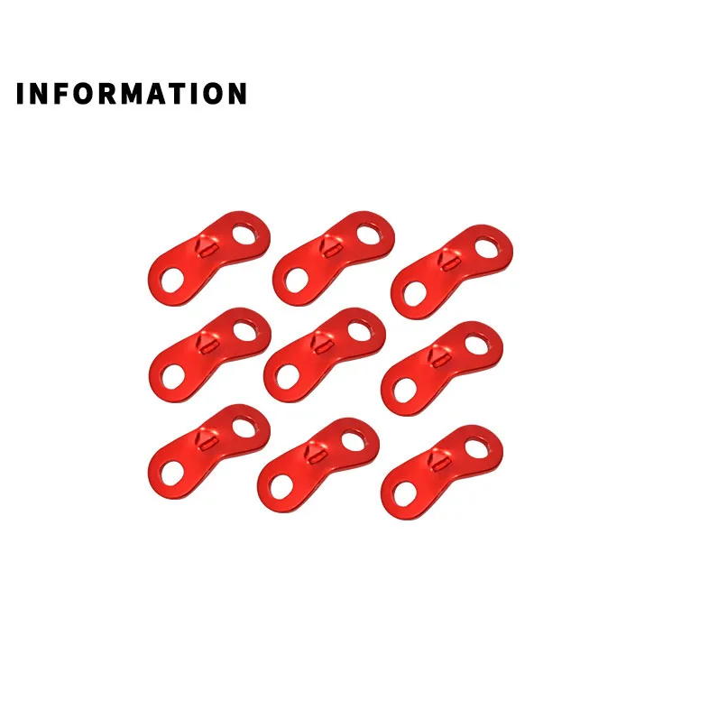 Wholesale Parachute Cord Rope Buckle Aluminum Alloy Camping Tent Antislip Tightening Hook