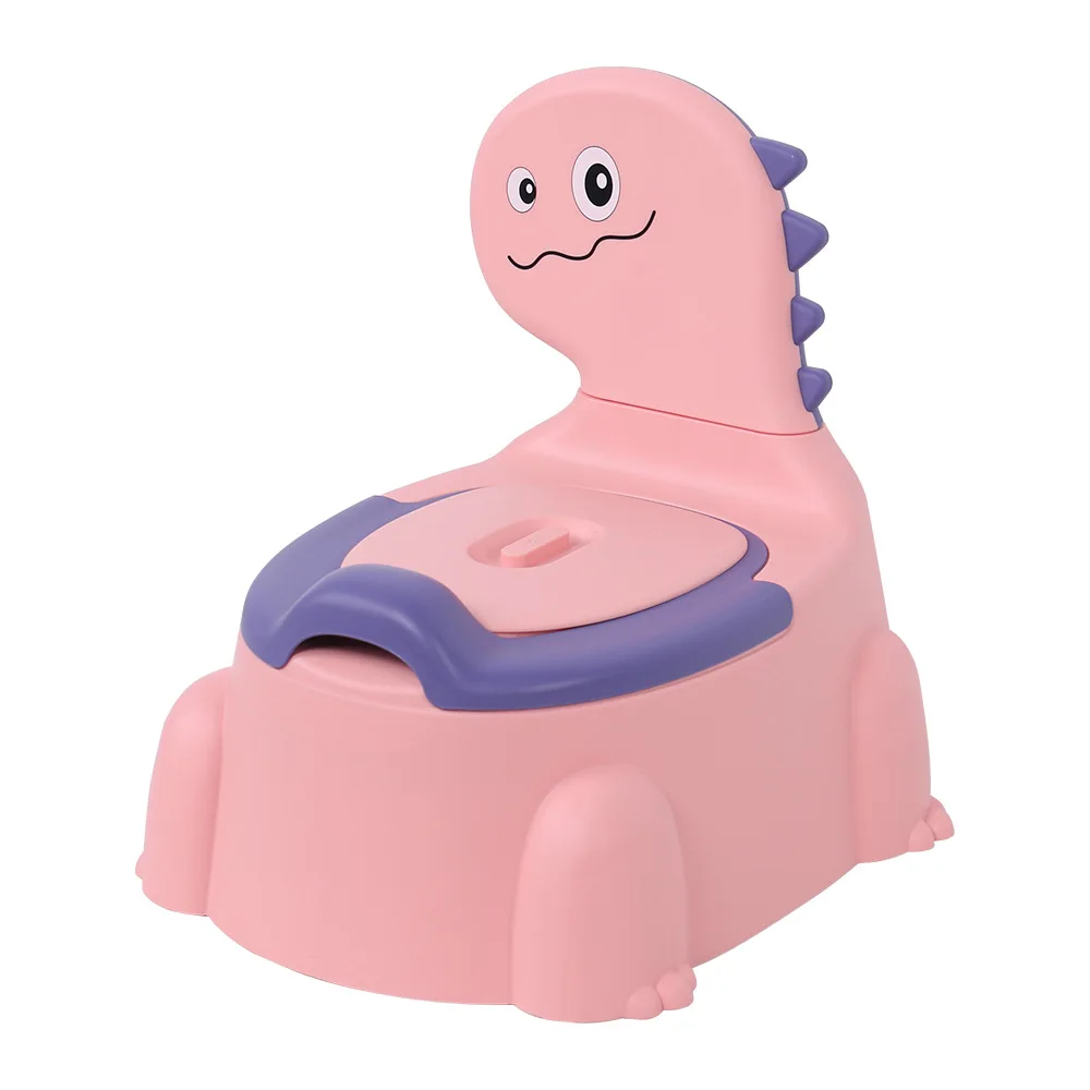 Wholesale Non-Slip PP Material Cartoon Dinosaur Baby Pot Potty Training Seat Child Toilet