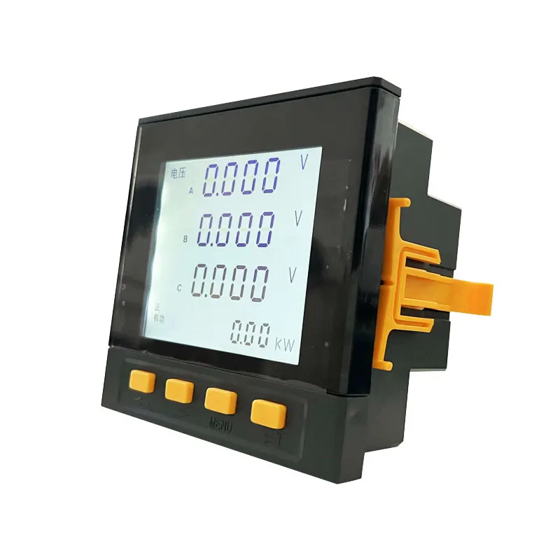 Factory Direct Sale PD6003E-9SYD 96*96mm Three Phase Harmonic Multifunction Meter