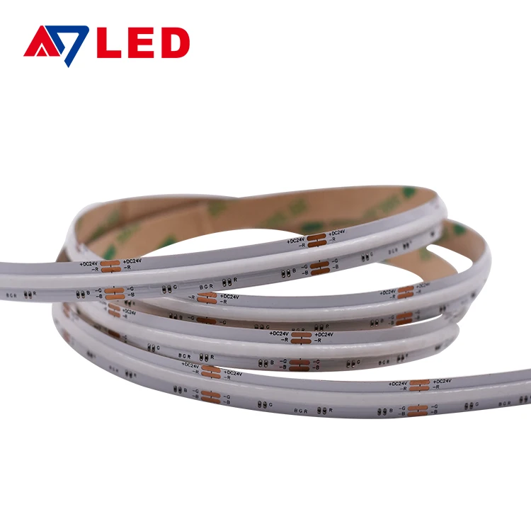 UL-Listed CRI80 Cabinet Home DIY Lighting led Rope cob rgb led strip DC24V