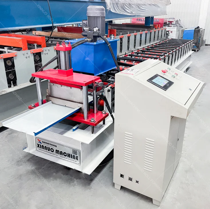 metal siding standing seam click lock roof and wall roll forming machine