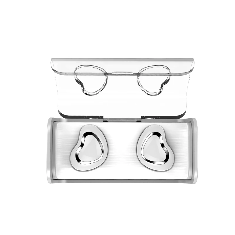 Popular Product Hot Recommendation True In-ear BT 5.1 Heart Shape Headphone Mini Wireless Earbuds Gaming Earphone Manufacture