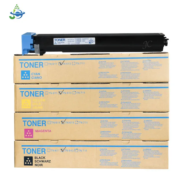 Тонер-картридж JC для TN613 совместимый с konica minolta Bizhub C452 C552 C552DS C652 C652DS