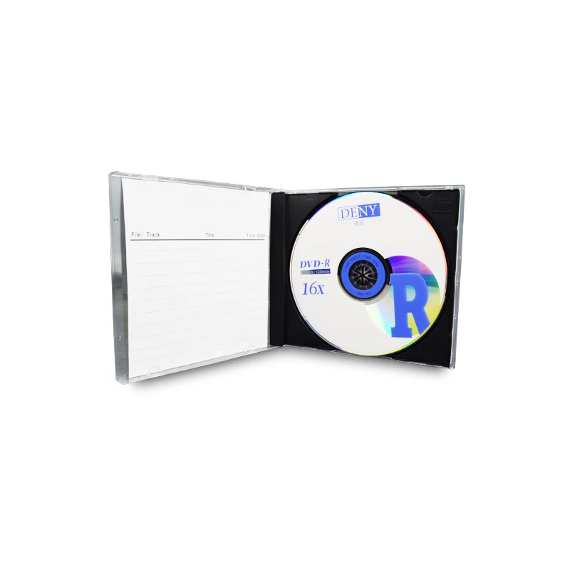 Hot sale cheap deny blank cd with 700mb 52x OEM wrap layer style time packing pcs
