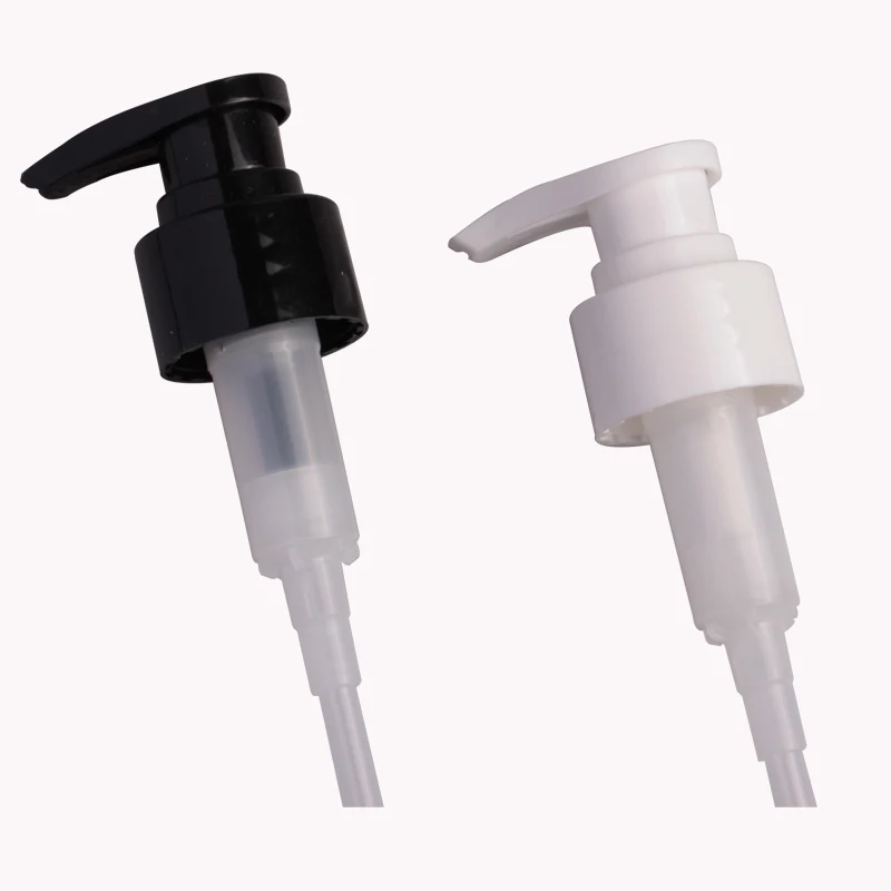 28/410 cosmetic cream lotion pump black and white recycled plastic lotion bottle pump in store