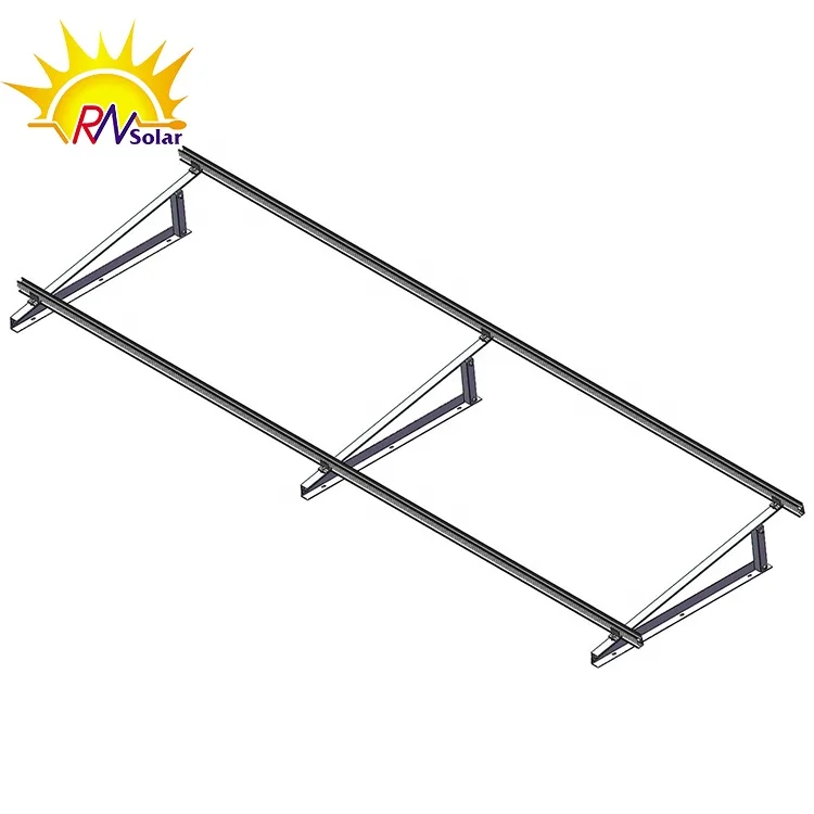 Wholesale Ballast Solar Tripod Flat Roof Mounting System OF Solar Tripod Roof Rack Mount System
