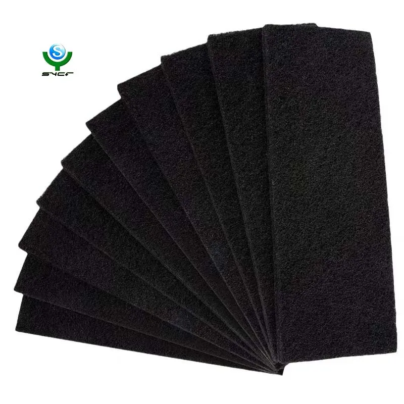 Nice price Deodorizing charcoal sheets for electric cat litter boxes Activated carbon filter