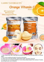 Custom private label organic rose hydrojelly face mask face & body jelly peel off mask natural whitening hydro jelly mask powder