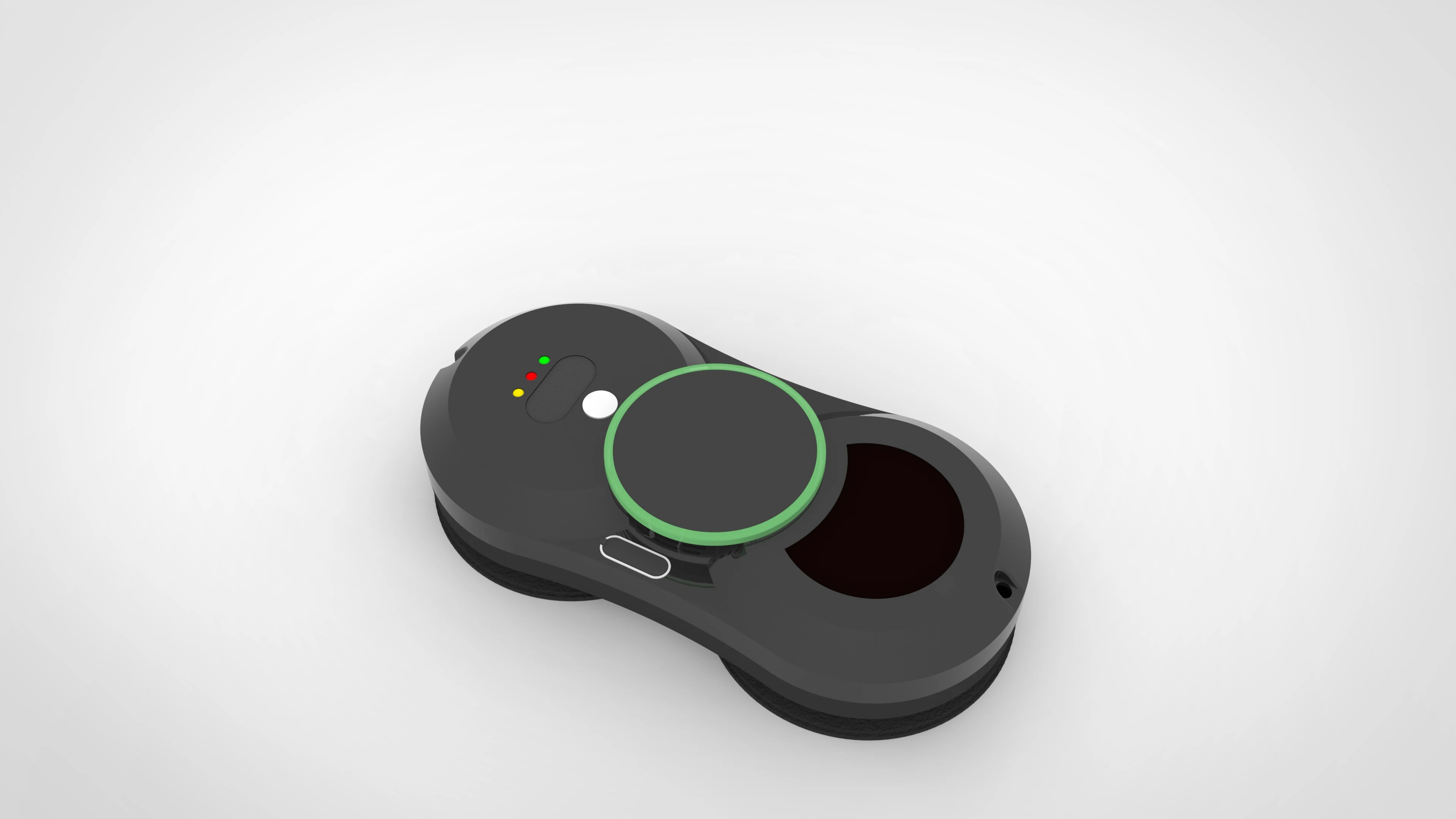 Auto Frameless Detection Window Cleaning Robot Mini Vacuum Cleaner with Remote Control Glass Washer