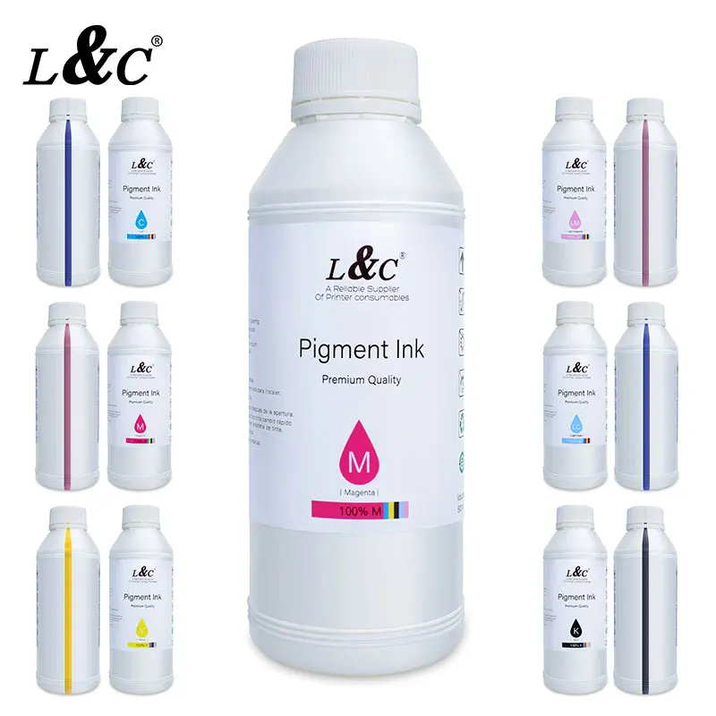 100 мл 500 1000 премиальная бумага для наполнения пигментными чернилами Epson stylus pro & XP600 L1800 L1300 L805 L800