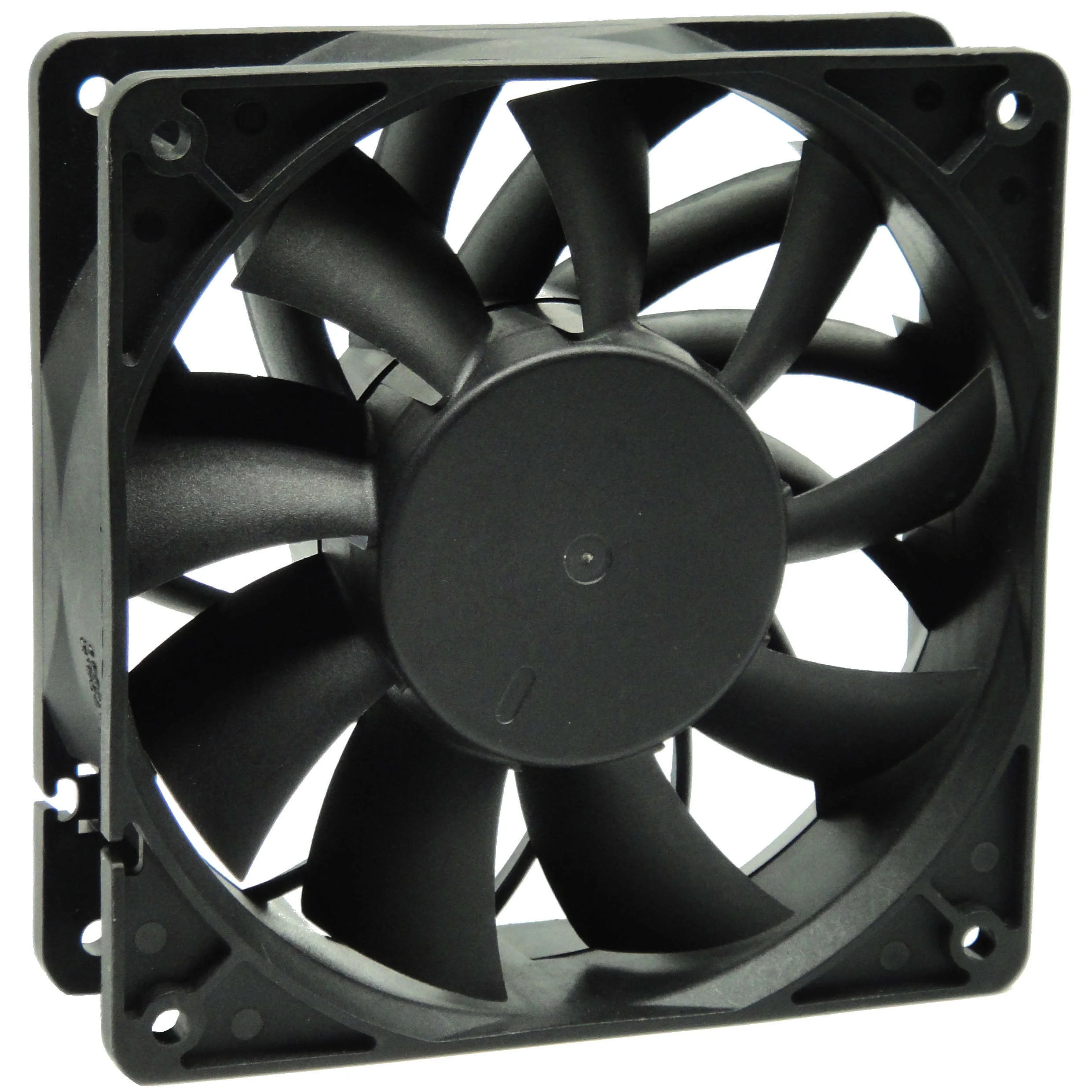 Высокая CFM вентиляторы 120X120X38mm yccfan 12038 12V 24V 48V большой поток воздуха с бесщеточным двигателем постоянного тока осевой охлаждающий вентилятор 120 мм