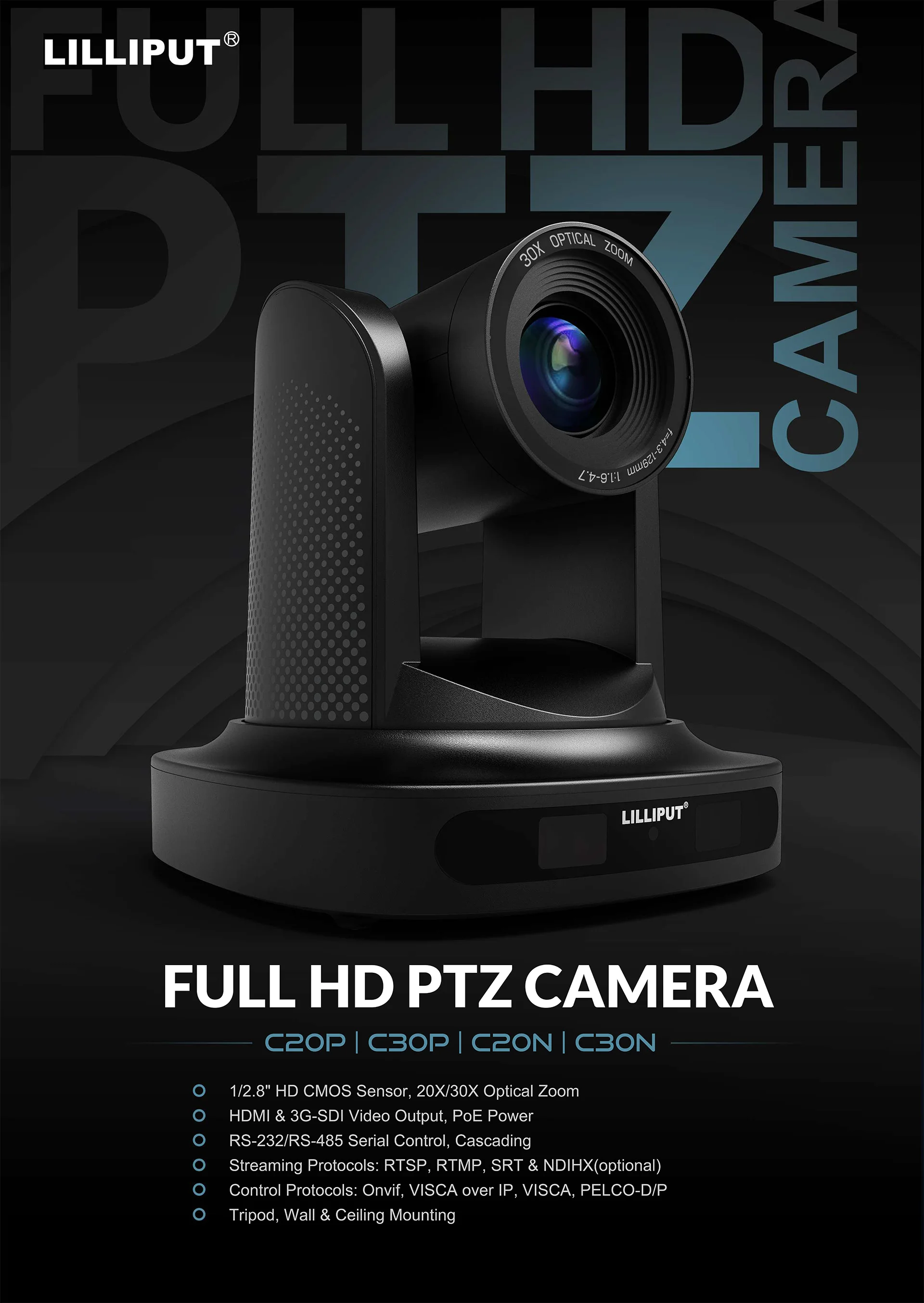 Lilliput-PTZ-camera