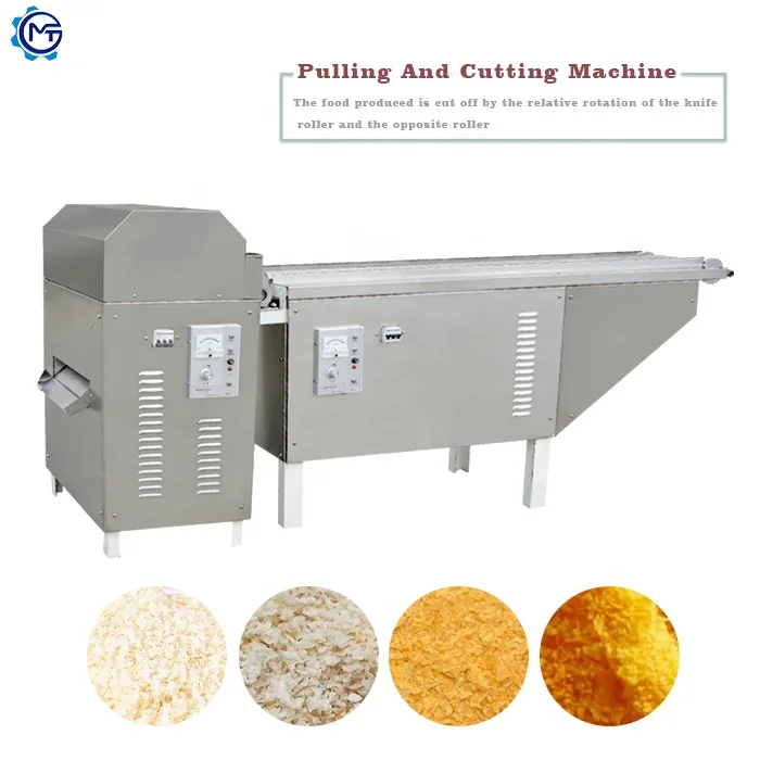 Commercial panko  production line Big capacity Fully automatic  bread crumb processing machine