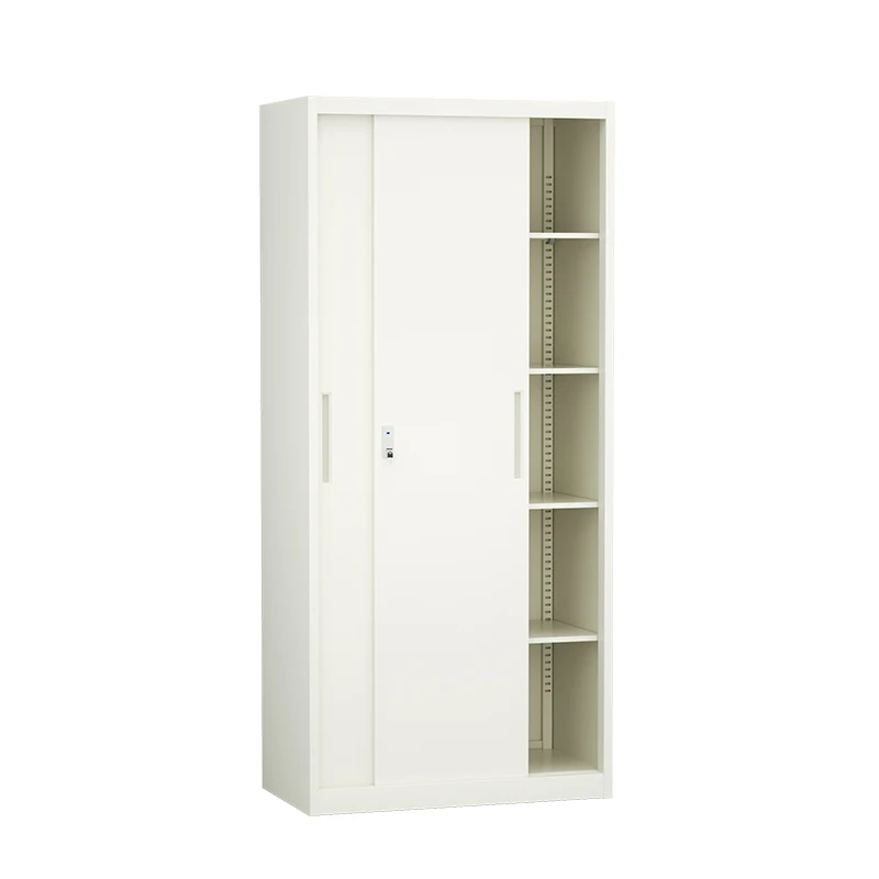 Office Furniture Steel Storage Cabinet Metal Storage Filing Cabinets Customized Metal Cupboard with sliding door