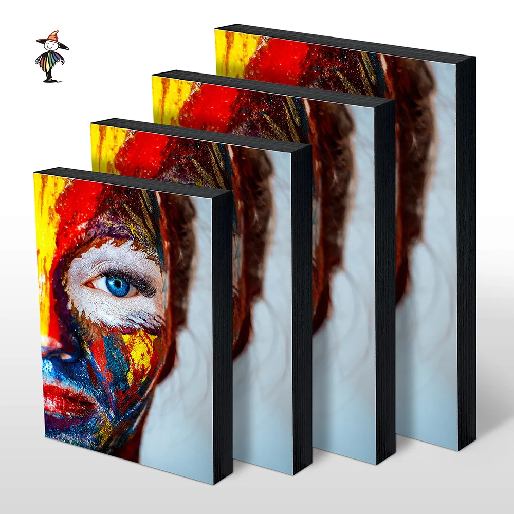 Scarecrow DIY Frame Customization MDF Photo Panel  Photo frame Block  Wall