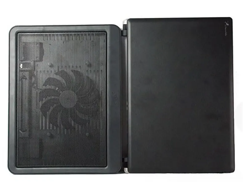 Tablet Holder Thin Light Weight 14cm Cooling Fan Portable Ergonomic Foldable Laptop Stand