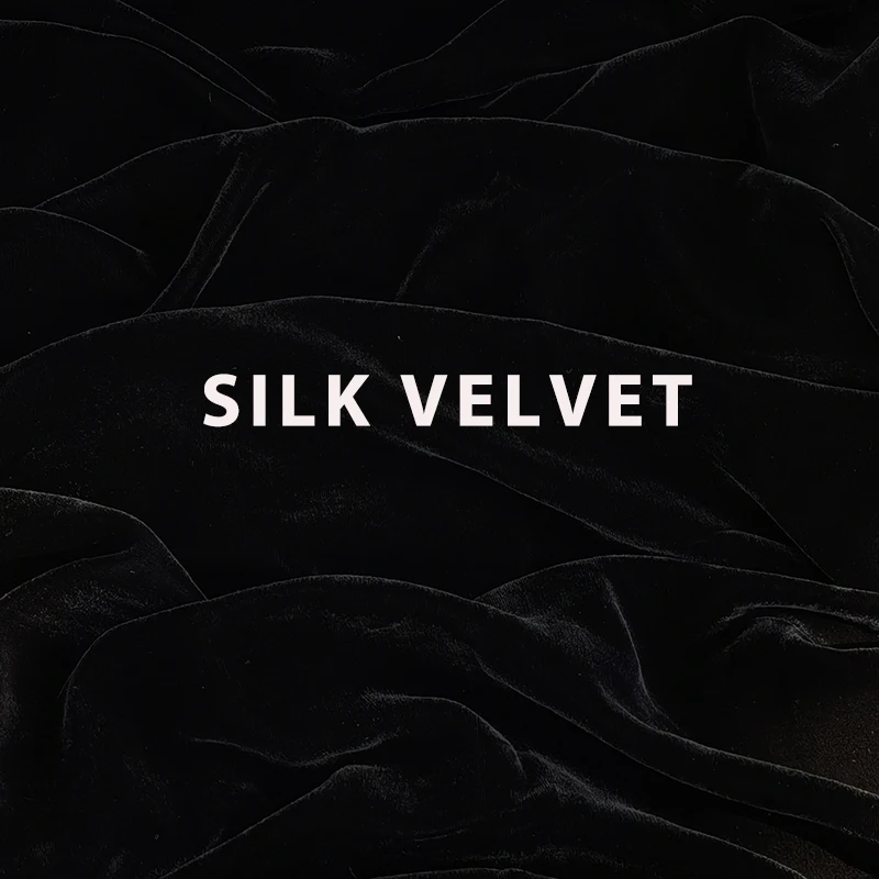 luxury high quality winter thick black navy shiny ombre silk polyester velvet fabric for clothes