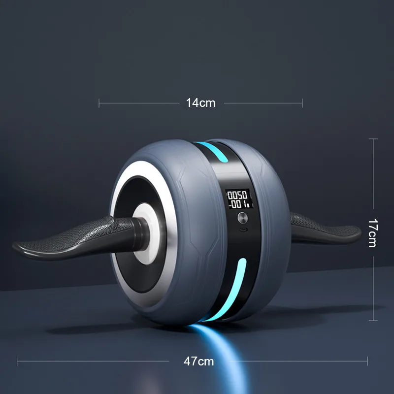 New Arrival Automatic Rebound Roller Wheel Healthy Abdominal Wheel Abdominal  Roller Exercise Wheel