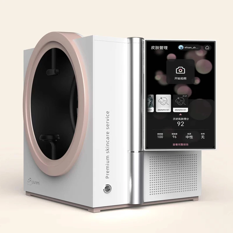 2023 Newest Digital Skin Scanner 3d Analyzer Portable Magic Mirror Analysis Facial Skin Analyzer Machine With Best Price