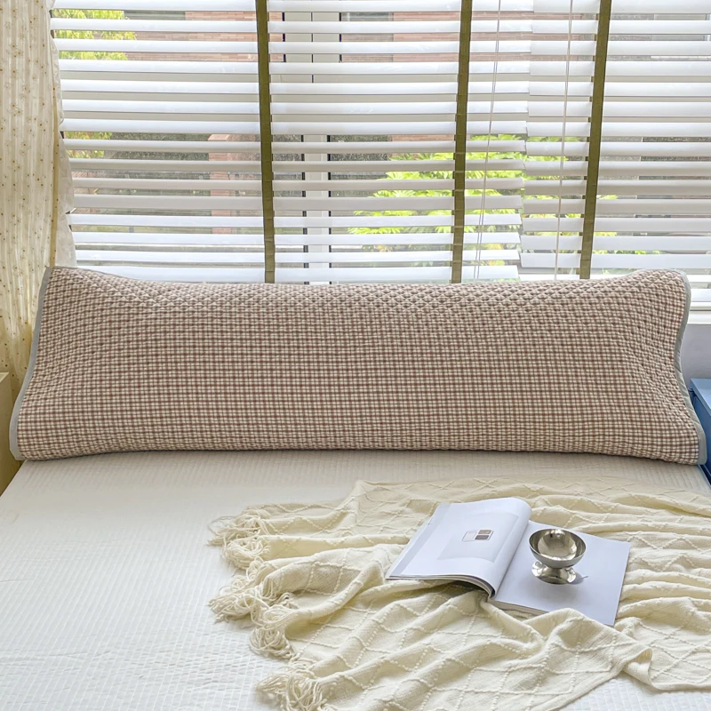 Long King size 3 layers Cotton waterproof anti-mite pillows cushions