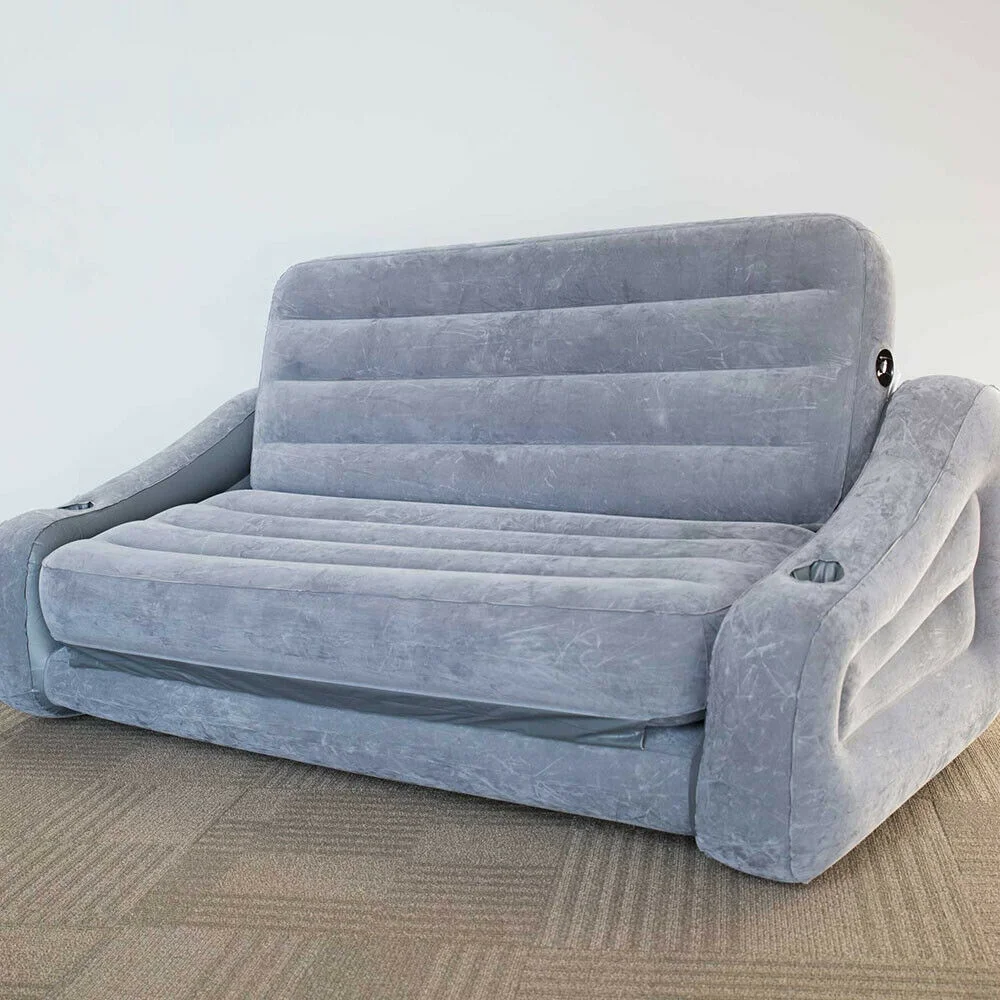 Customized Multi-function Five-in-one PVC Flocking Living Room Inflatable Sofa