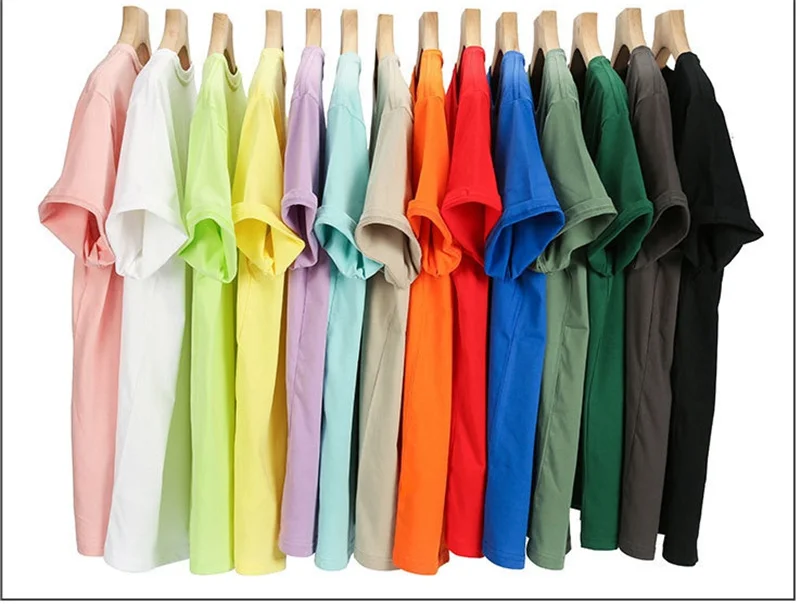 2021 new fashion heavy weight 100%cotton premium design logo t-shirt custom screen print blank t shirt