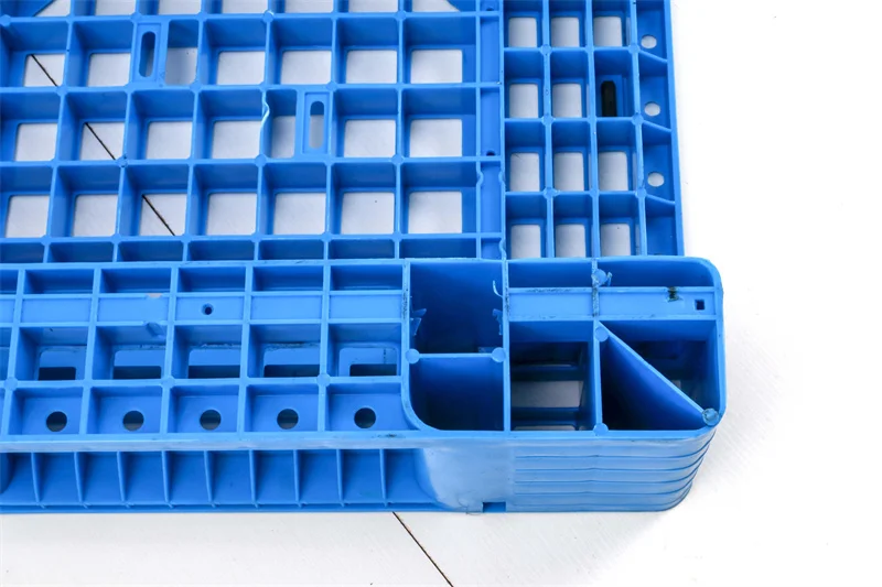 Plastic Racking Pallets Heavy Duty Plastic Pallets With 8 Steel Pipes