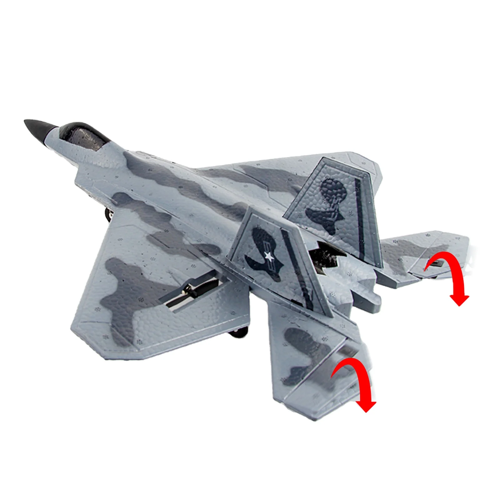2023 популярный хоши FX-922 самолет симулятор F-22 истребитель EPP пенный 4-канальный 2 4 г радиоуправляемый двигателя с 6-осевым гироскопом