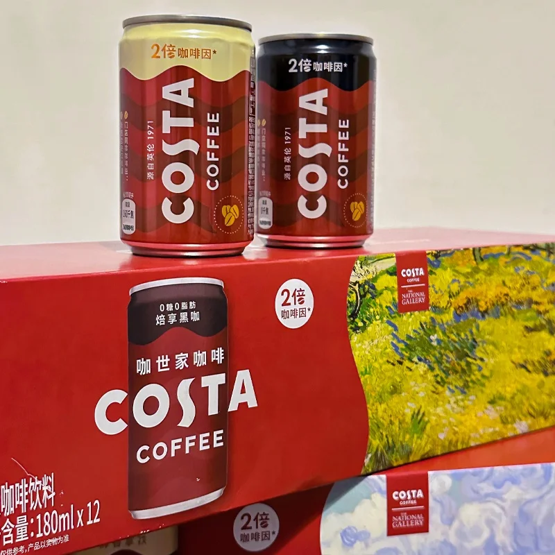Wholesale Exotic Drinks Coca Cola Coffee Drink Canned Costas Convenient Coffee Drink 180ml