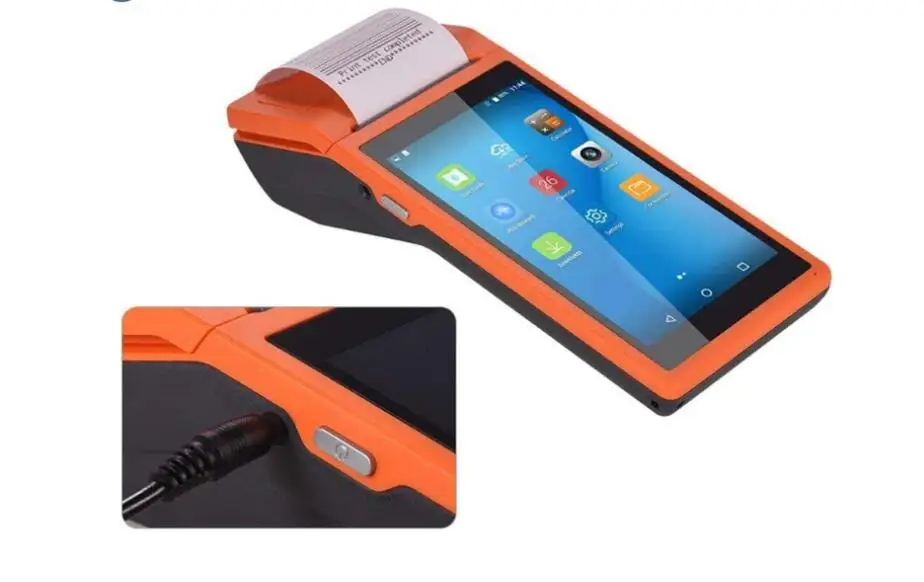 Barway Android Pos Barcode Scanner Mobile Handheld Device Nfc 3G Terminal With Touch Screen