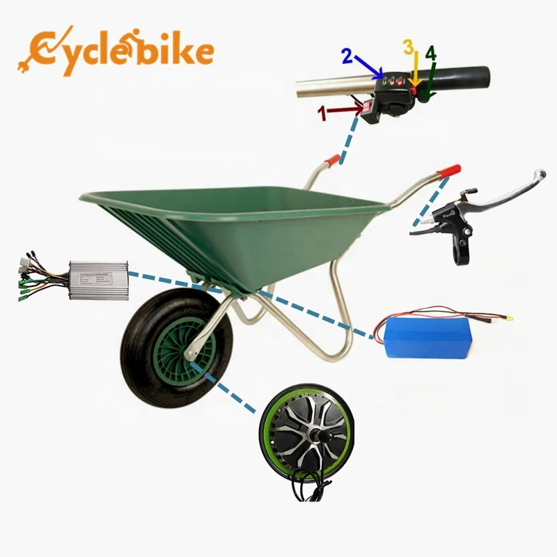 Best sale motor kit 36V 500W electric wheelbarrow motor kit
