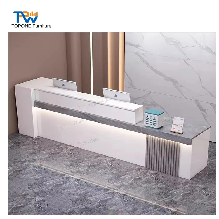 Company reception desk, hotel beauty salon service reception desk, commercial premises reception desk