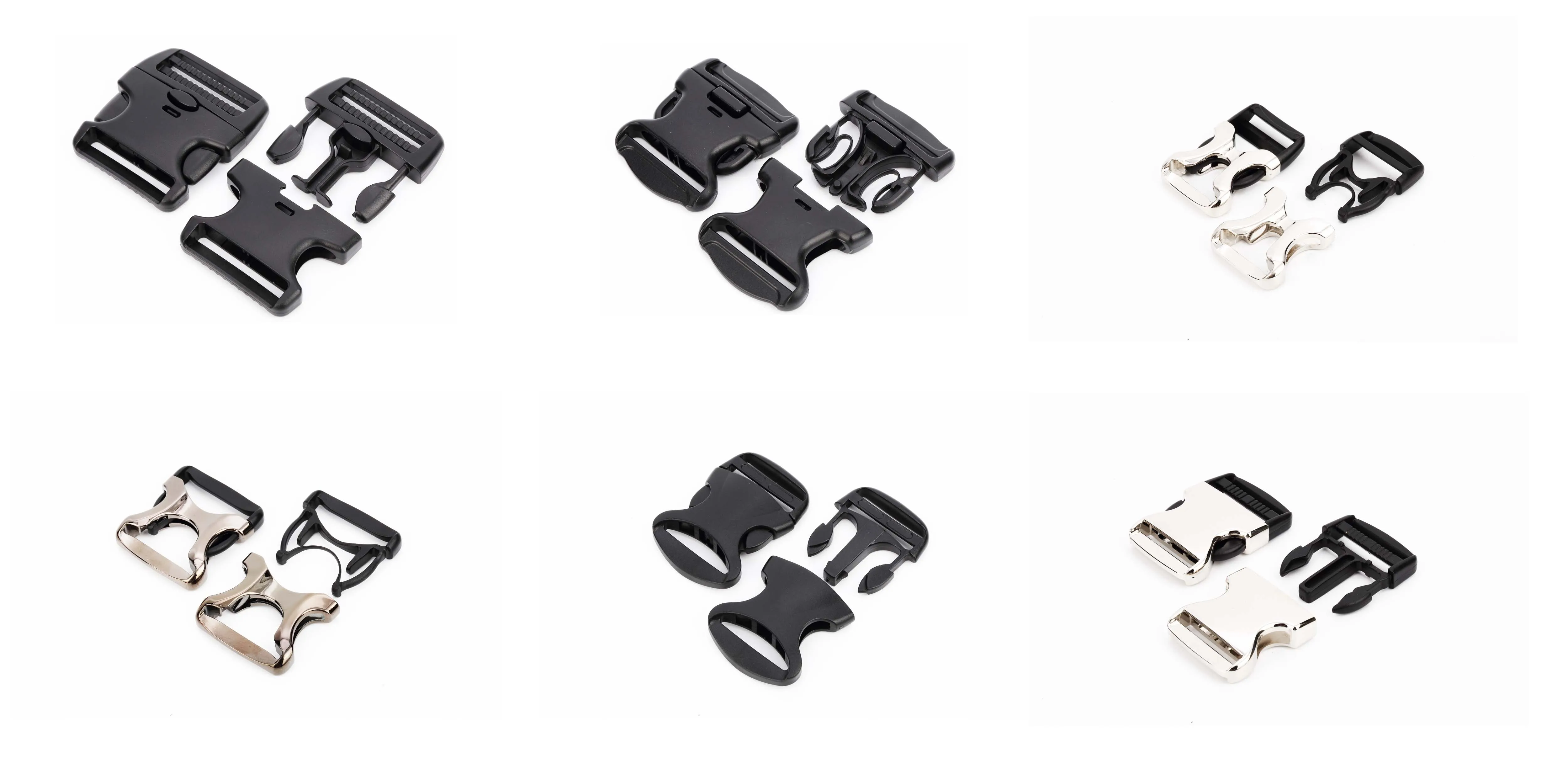 20mm metal quick release buckle alloy steel bag clothes accessories side buckle