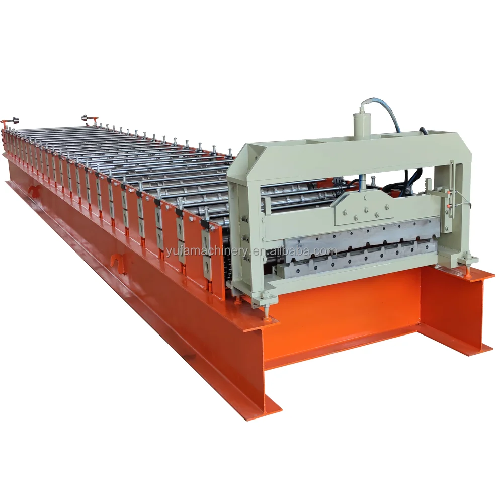 Steel Construction Hoarding Panels color coil material metal dura  fence making machinery line
