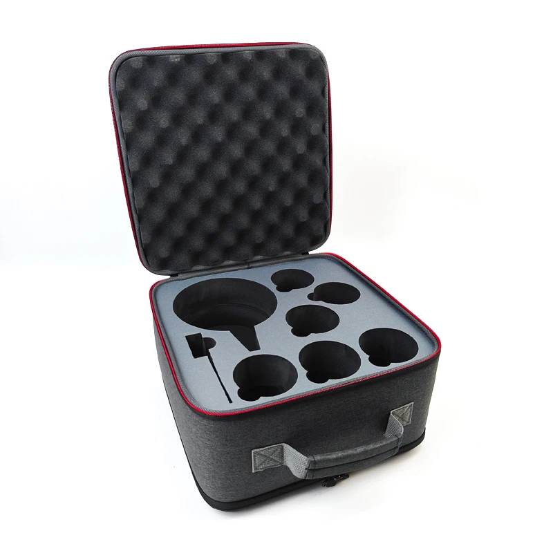 Customized Portable Portable Glass Coffee Protective Eva Case Drawstring Bag EVA Tea Case