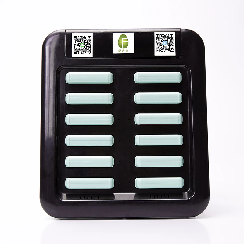  OEM Factory 12slots 5000mAh charging rental powerbank station power bank