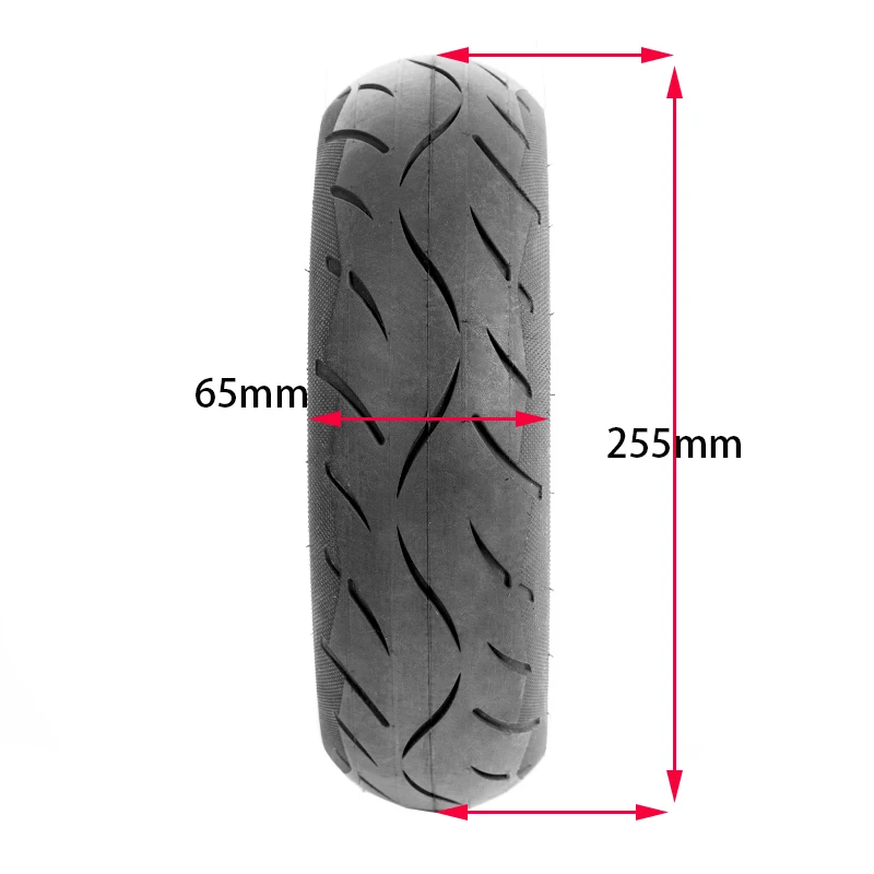 Electric Scooter Tyre Inflatable Tyre 10X2.5 Inch Outer Tyre Replacement for Scooter Accessory